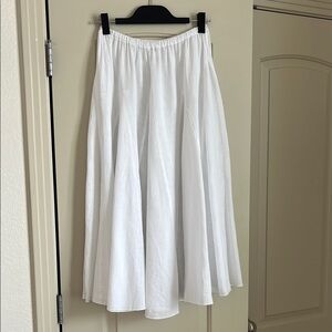 CP Shades Fanny Linen Midi Skirt EUC